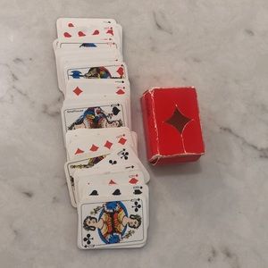 RARE American Girl Molly 18” Christmas Stocking 1988 Playing Cards